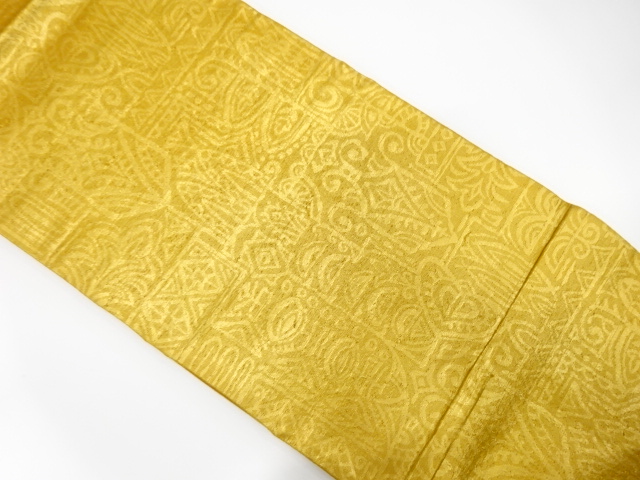JAPANESE KIMONO / ANTIQUE FUKURO OBI / SILK / WOVEN SARASA PATTERN